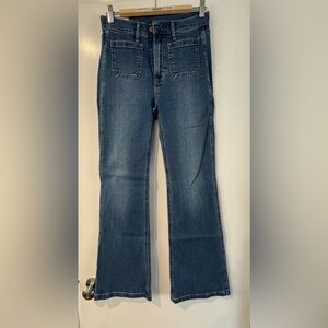 GAP Women's Flare Jeans in Classic Blue